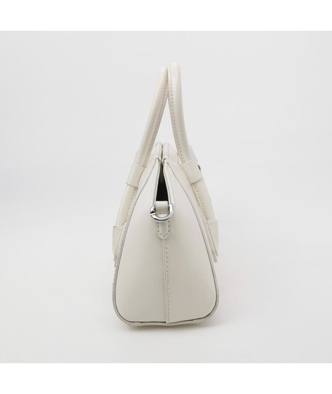 GIVENCHY Белая кожаная сумка через плечо, фото 3