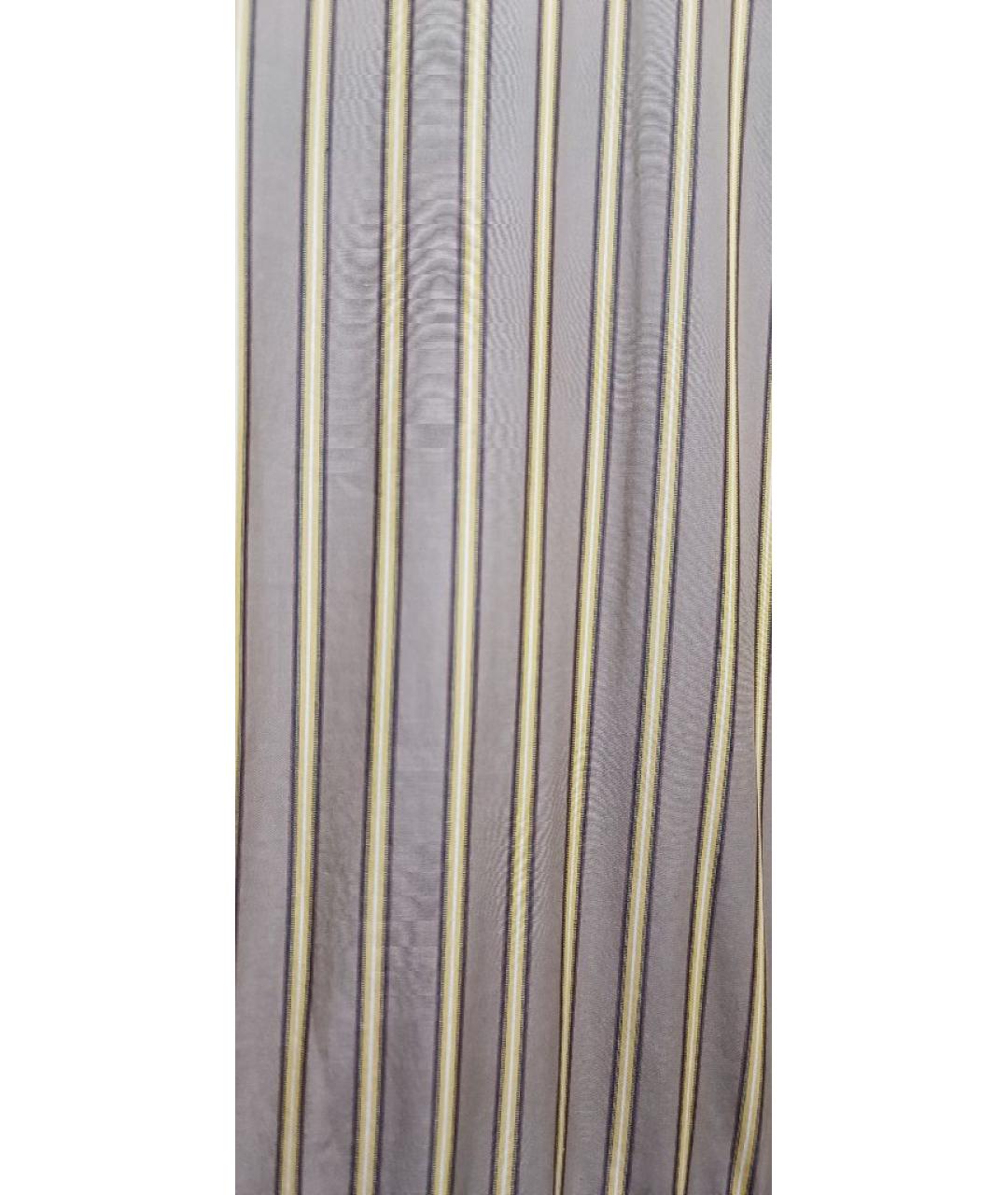 BRUNELLO CUCINELLI Коричневое хлопковое повседневное платье, фото 5