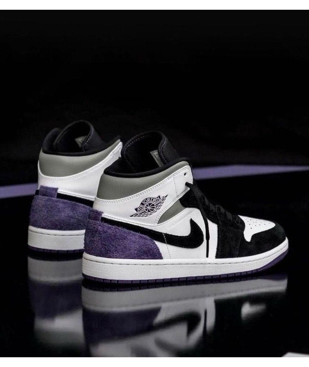 JORDAN Белые высокие кроссовки / кеды, фото 2