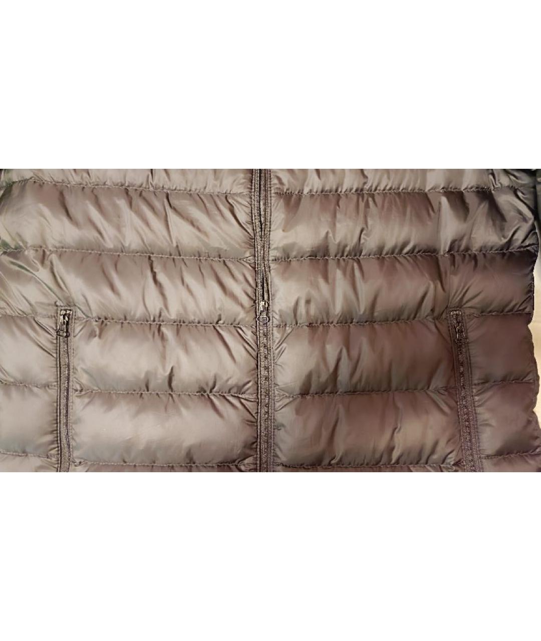 HUGO Черный полиэстеровый пуховик, фото 4