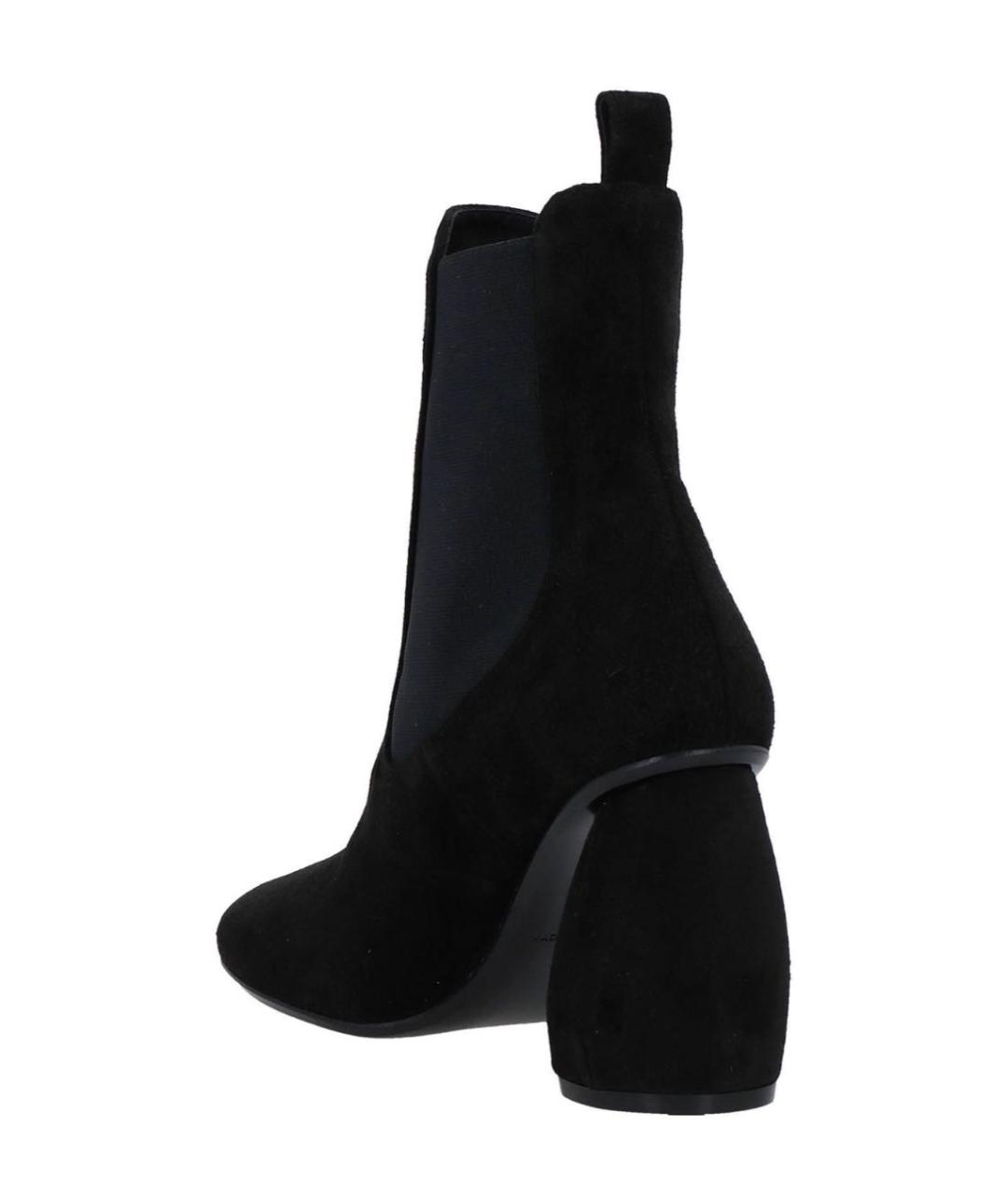 Carven Черные замшевые ботильоны, фото 2