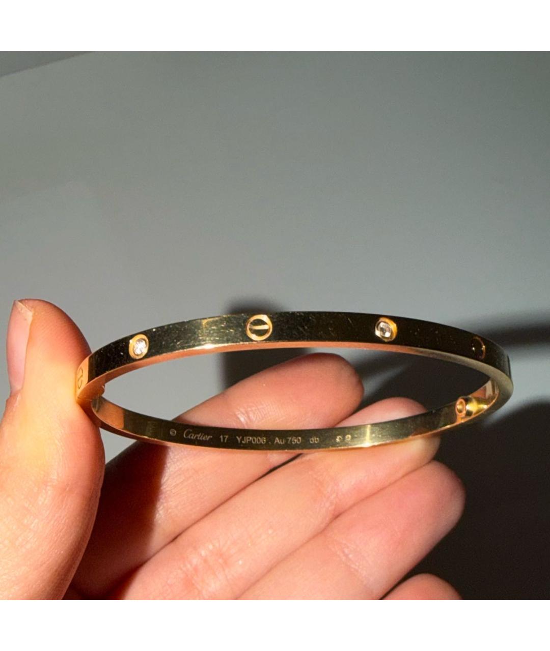 CARTIER Золотой браслет из желтого золота, фото 5