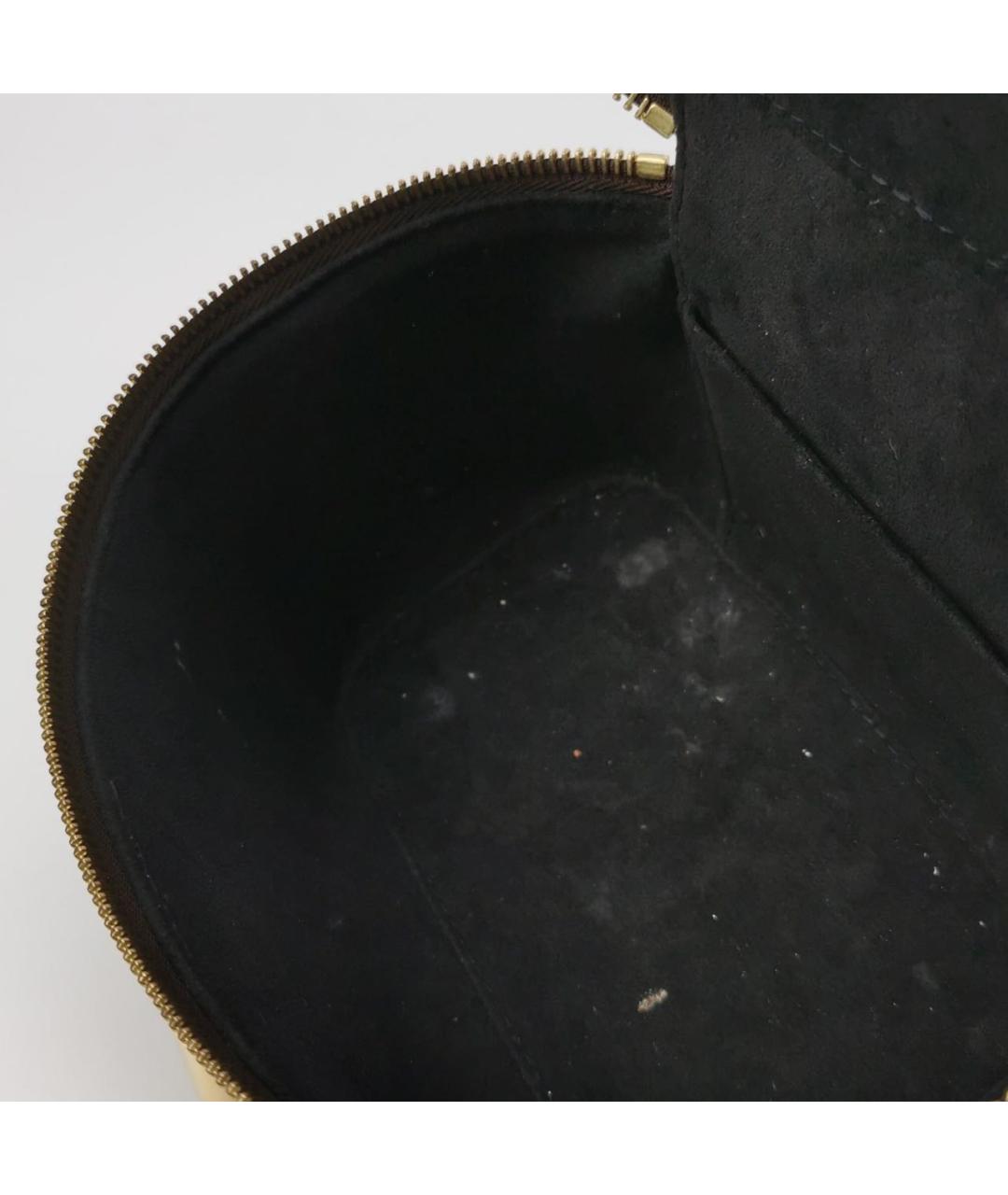 LOUIS VUITTON Коричневая кожаная сумка через плечо, фото 6