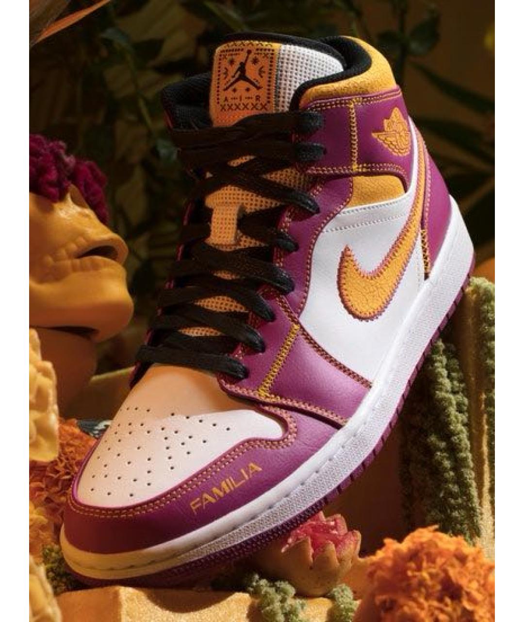 JORDAN Белые высокие кроссовки / кеды, фото 3