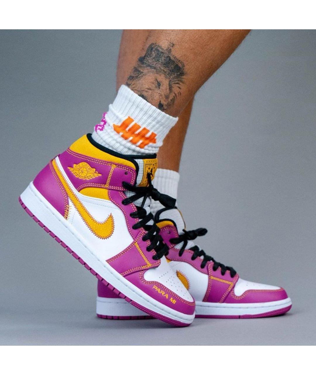 JORDAN Белые высокие кроссовки / кеды, фото 2