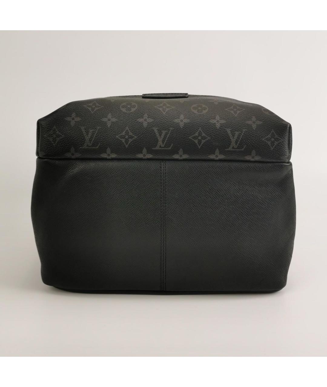 LOUIS VUITTON Черный кожаный рюкзак, фото 5