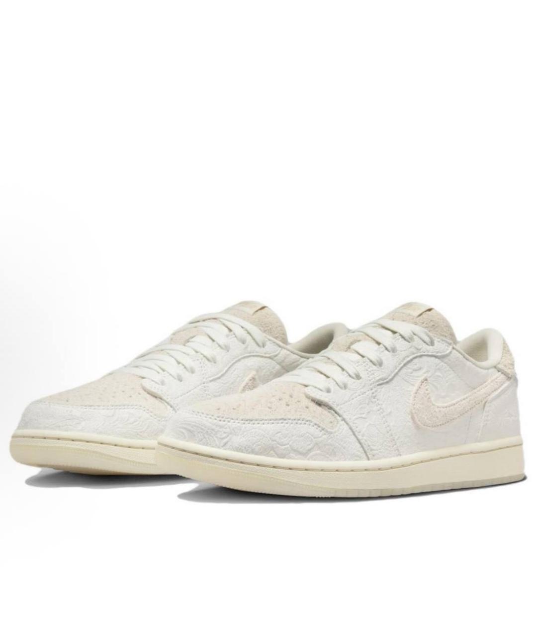 JORDAN Белые низкие кроссовки / кеды, фото 5