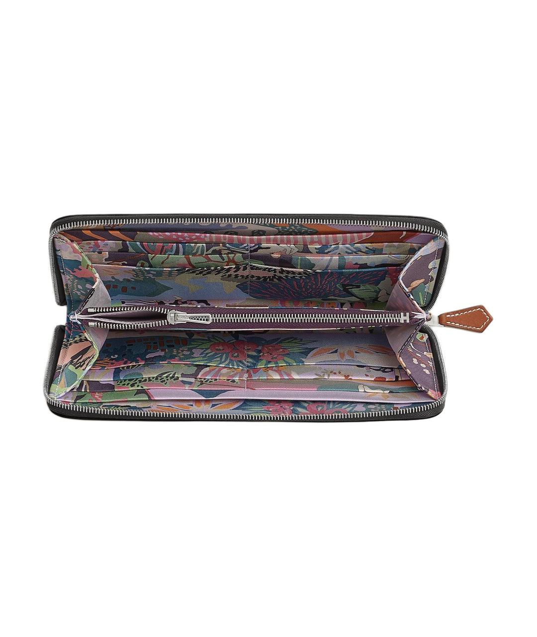 HERMES Черный кошелек, фото 2