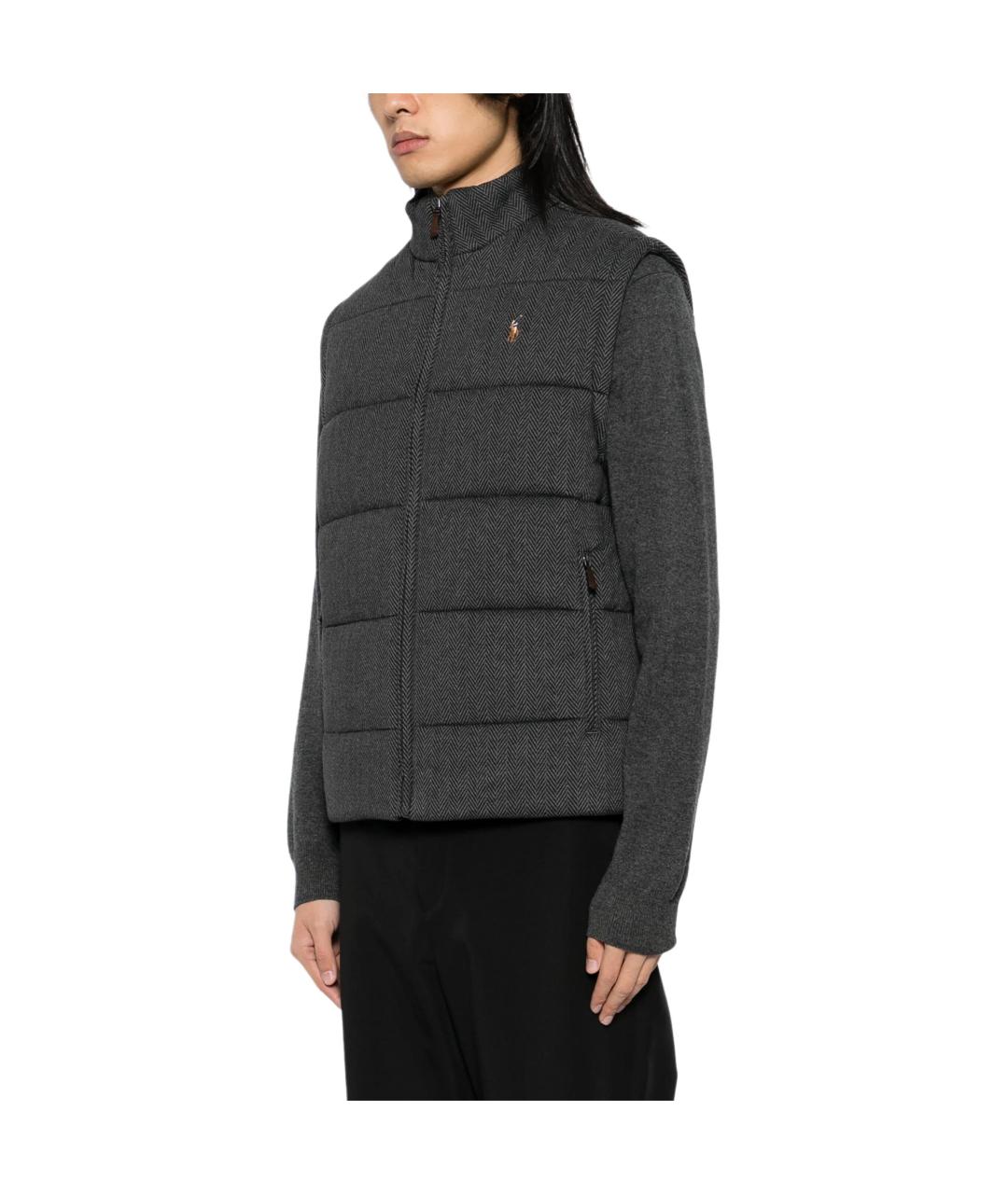 POLO RALPH LAUREN Черный жилет, фото 3