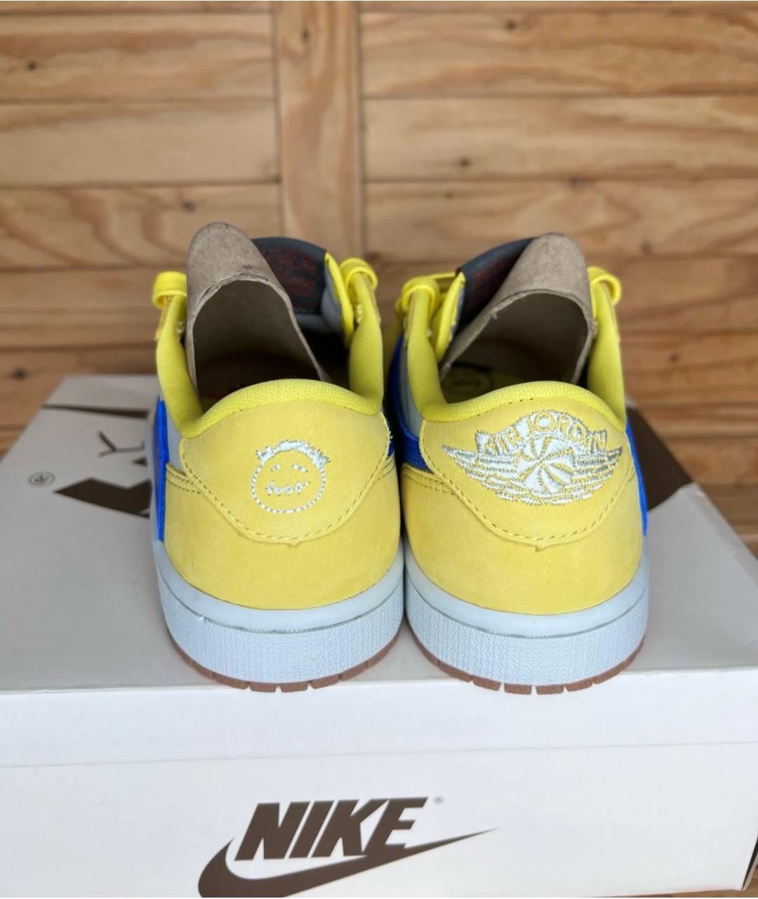 JORDAN Серые низкие кроссовки / кеды, фото 7