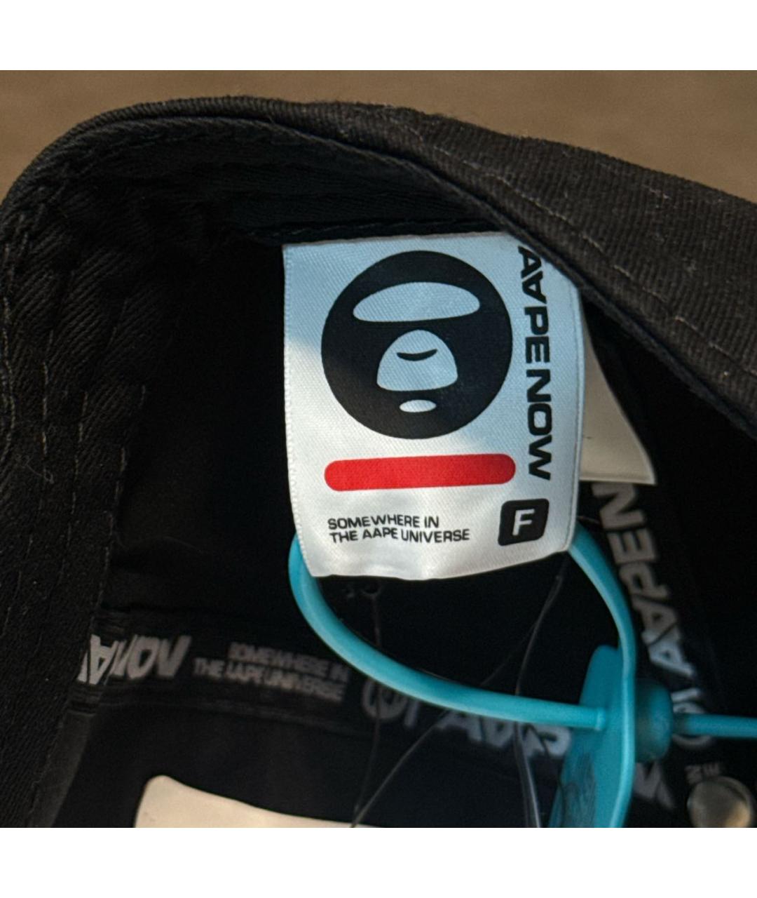BAPE Черная хлопковая кепка/бейсболка, фото 5