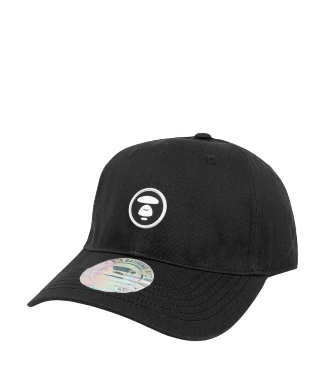 BAPE Черная хлопковая кепка/бейсболка, фото 1
