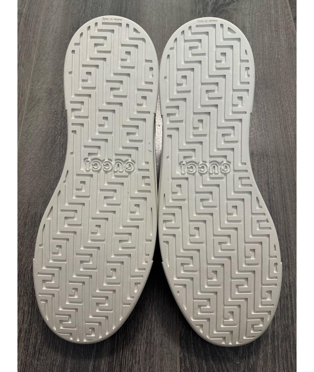 GUCCI Черные низкие кроссовки / кеды, фото 7