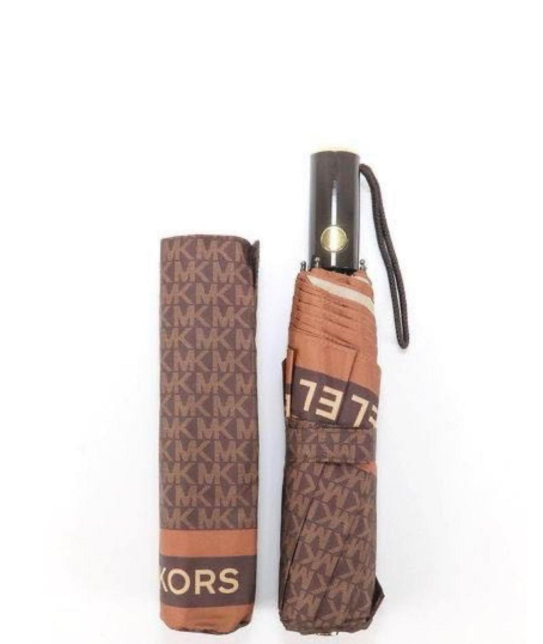 MICHAEL KORS Коричневый зонт, фото 2