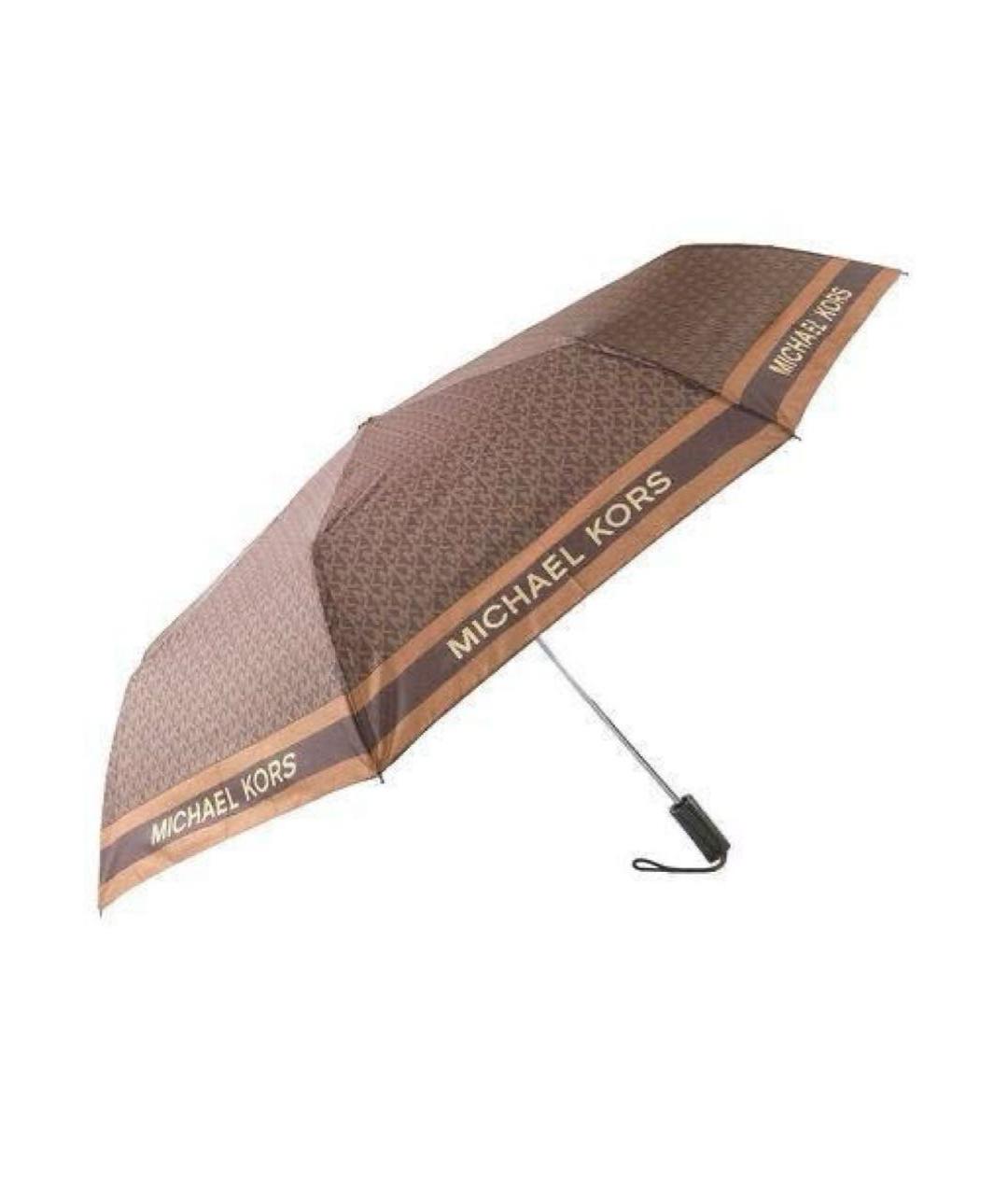 MICHAEL KORS Коричневый зонт, фото 7