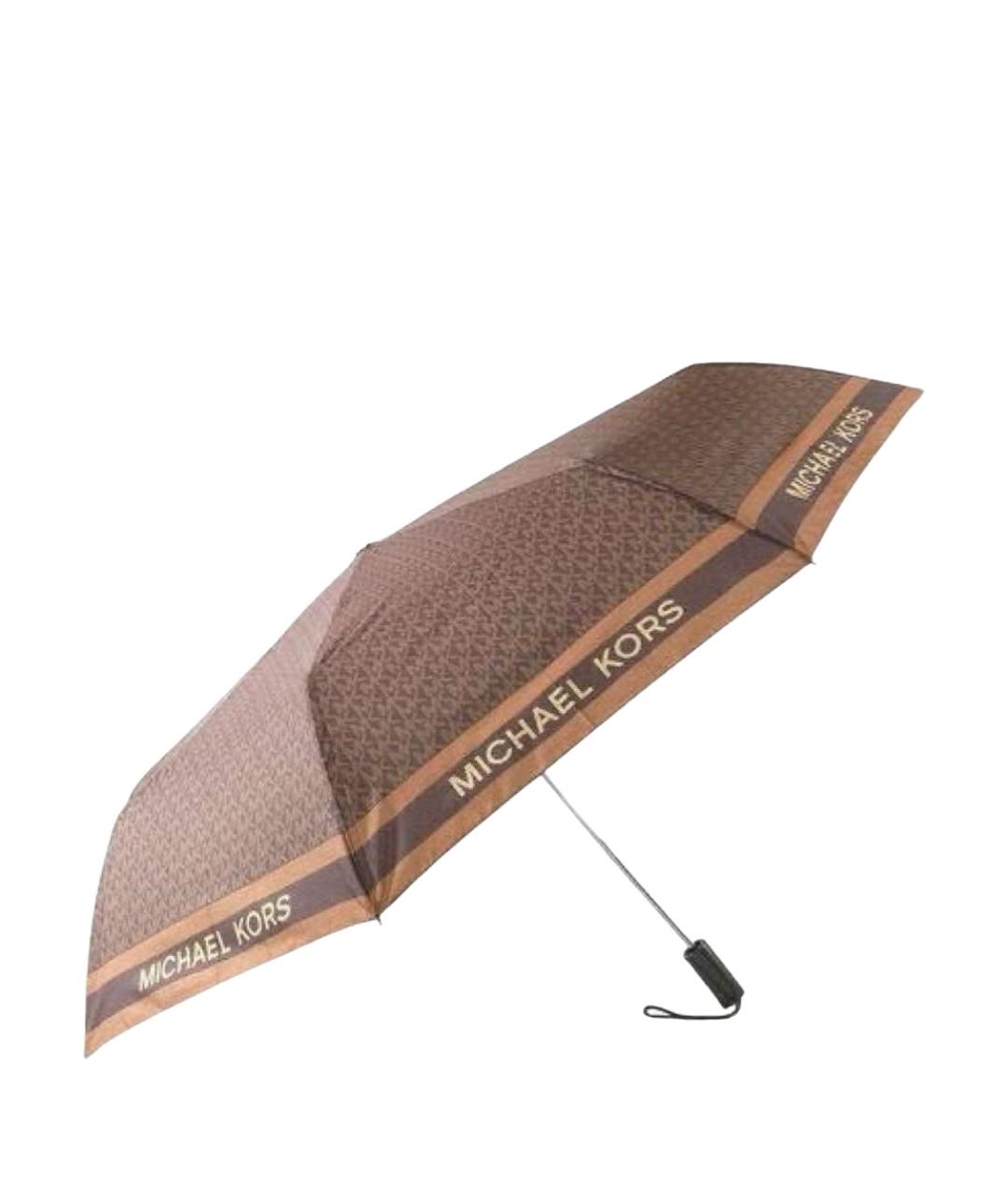MICHAEL KORS Коричневый зонт, фото 1