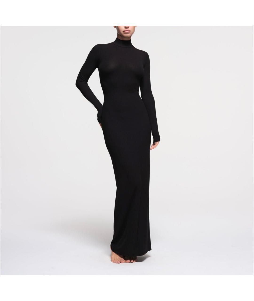 SKIMS Черное повседневное платье, фото 2