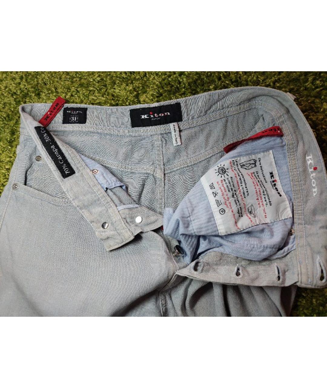 KITON Прямые джинсы, фото 3