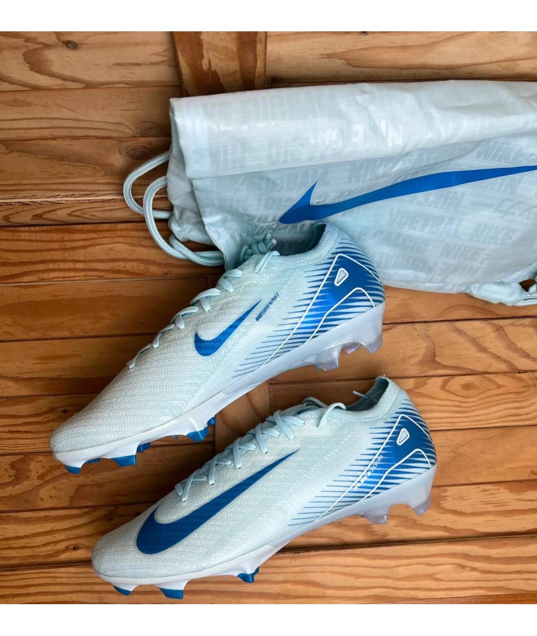 NIKE Голубые слипоны, фото 4