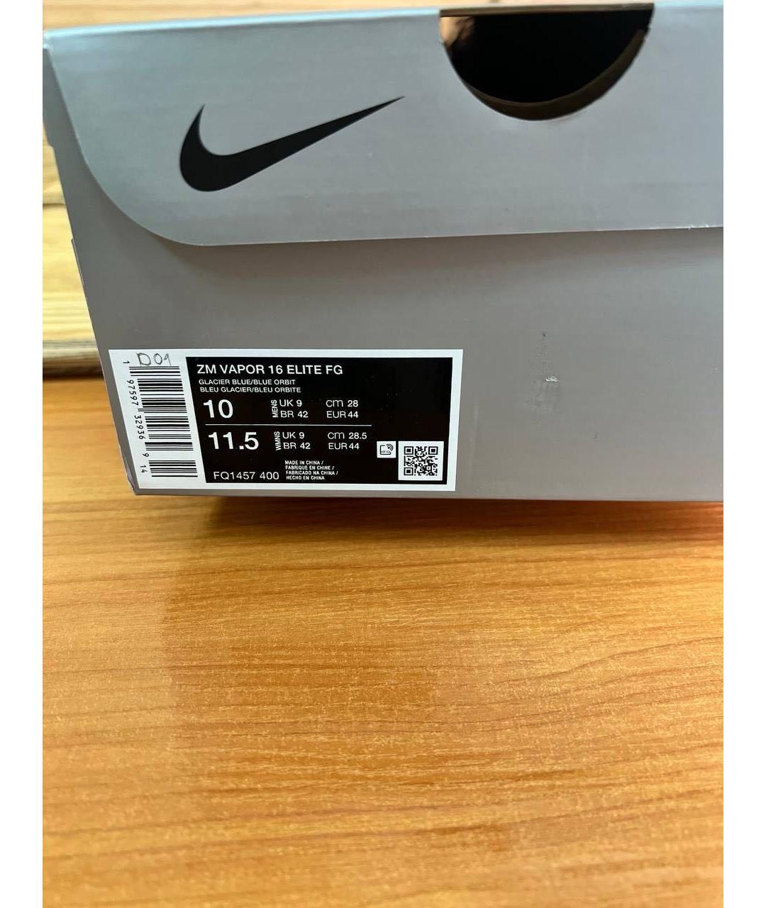 NIKE Голубые слипоны, фото 7