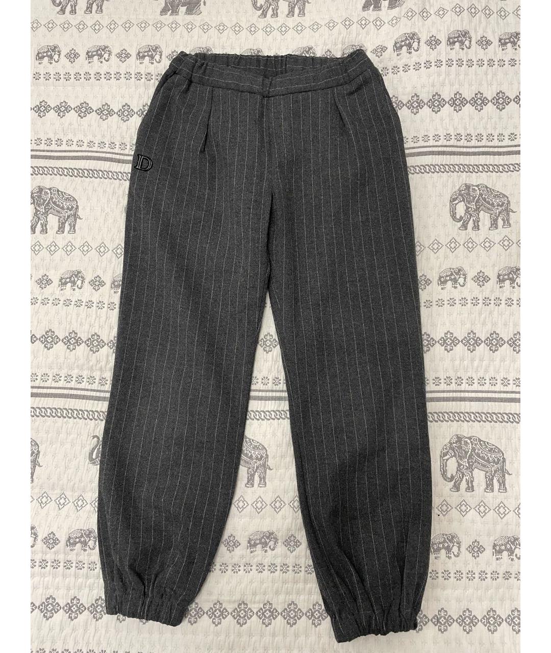 BABY DIOR Серые шерстяные брюки и шорты, фото 6