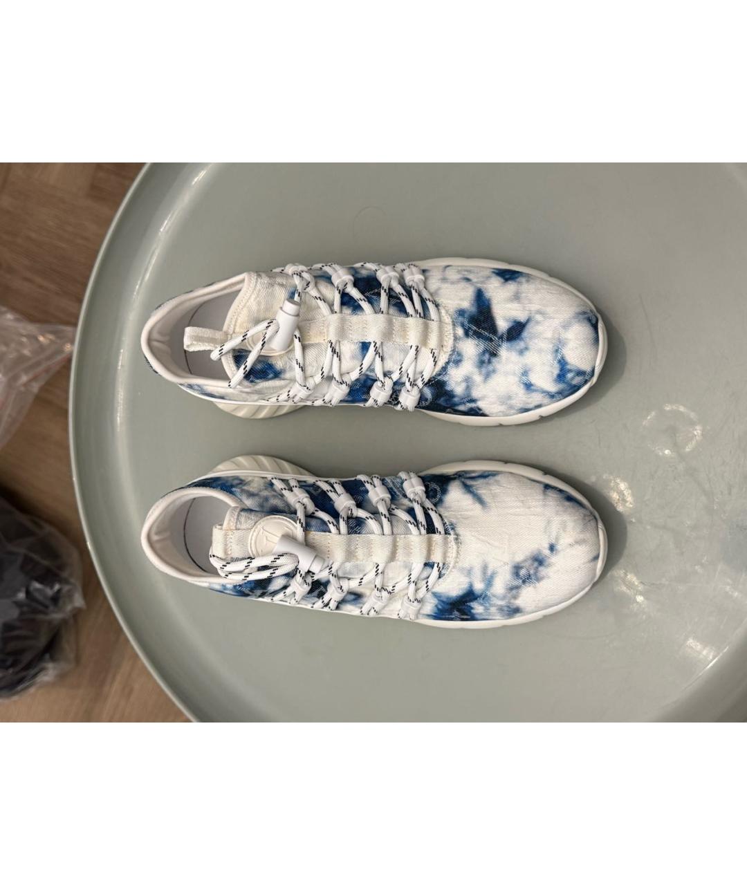 LOUIS VUITTON Белые кроссовки, фото 3