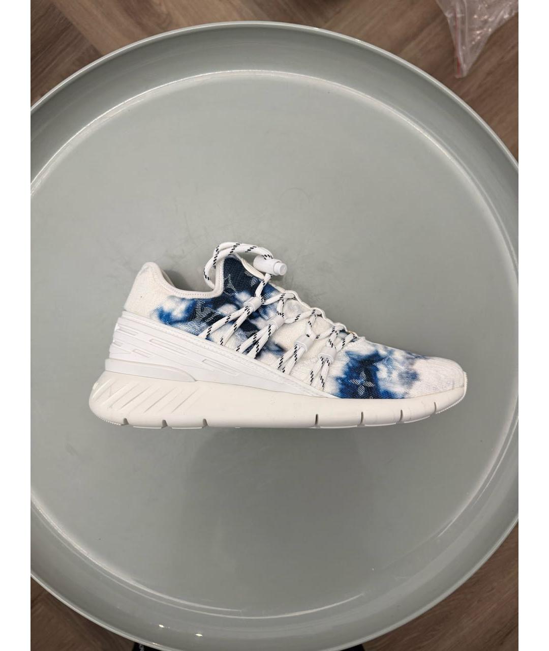 LOUIS VUITTON Белые кроссовки, фото 7