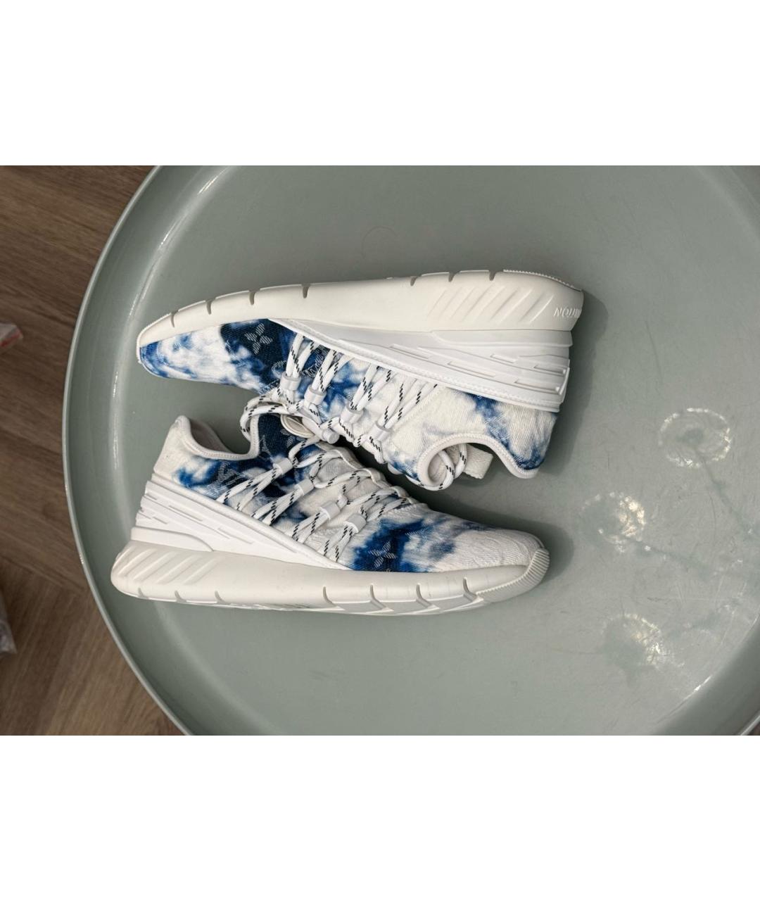 LOUIS VUITTON Белые кроссовки, фото 4