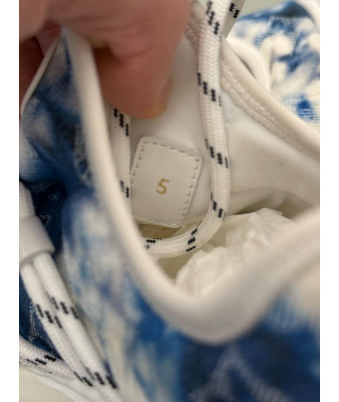 LOUIS VUITTON Белые кроссовки, фото 6