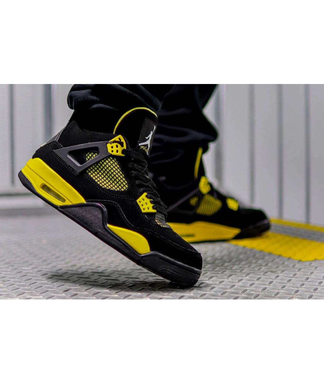 JORDAN Черные кроссовки, фото 2