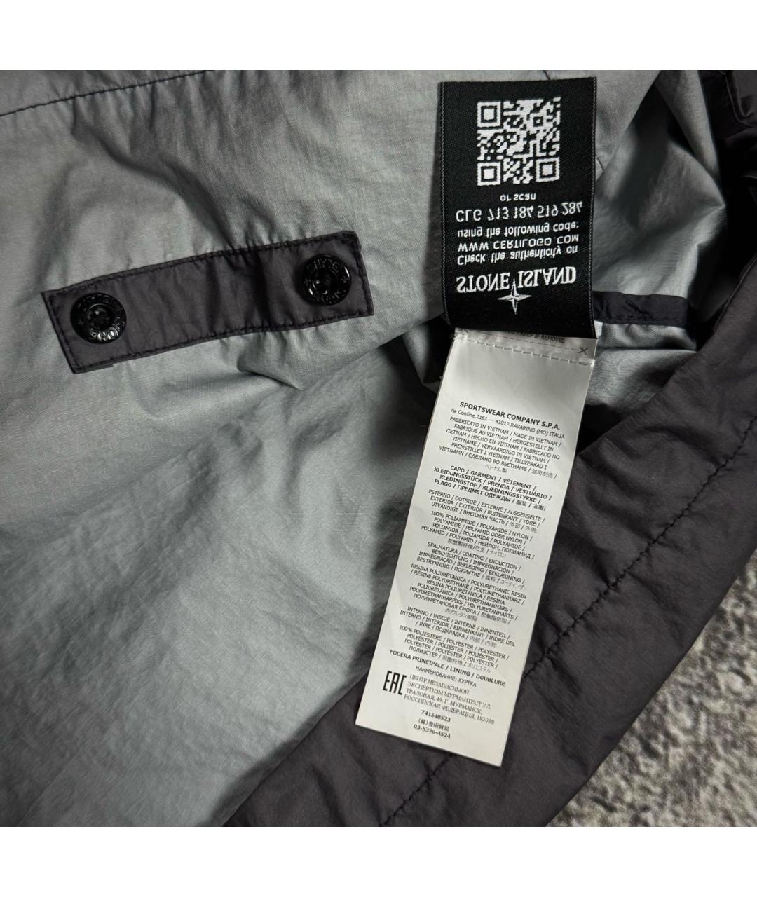 STONE ISLAND Серая куртка, фото 6