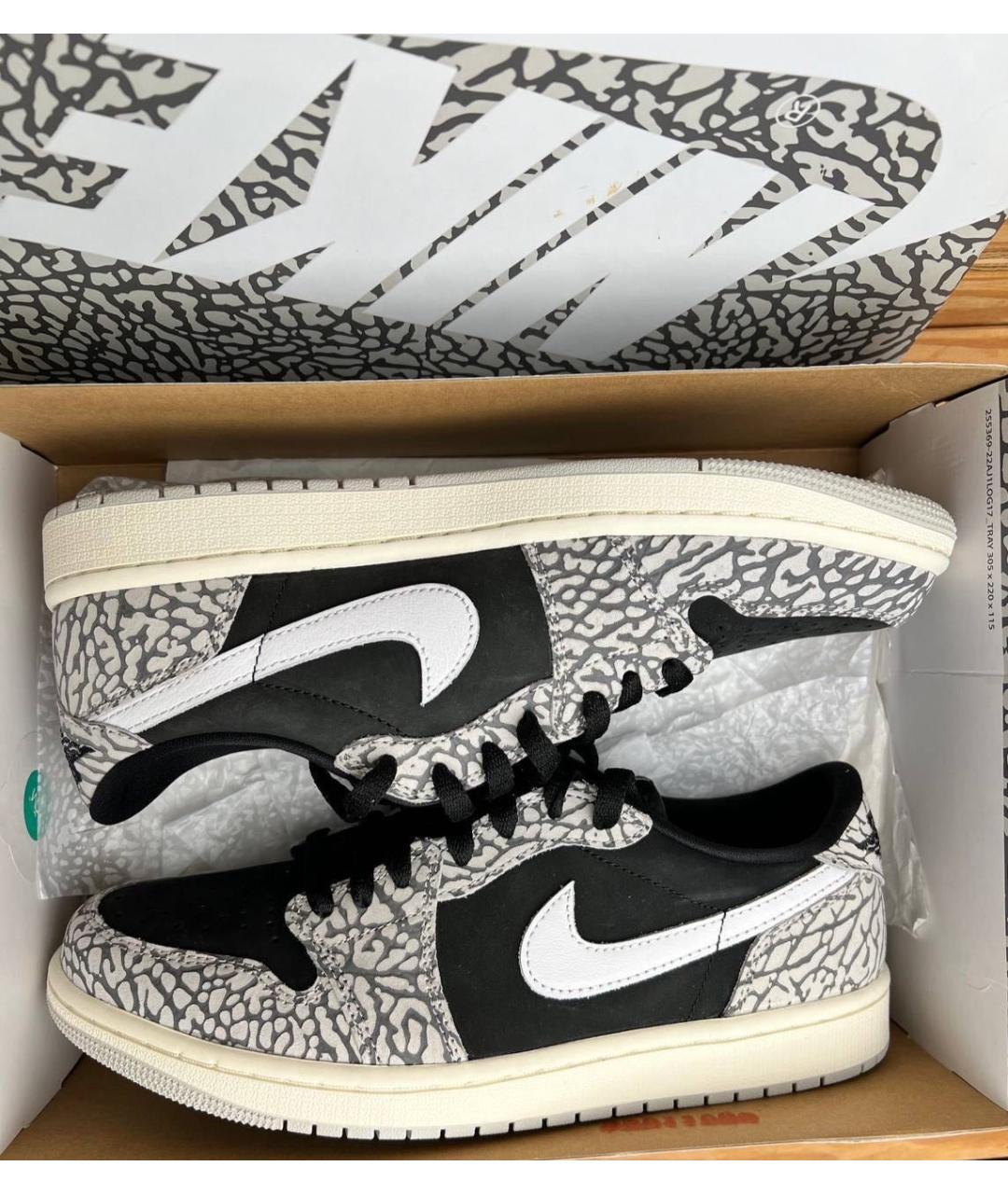 JORDAN Мульти кожаные кроссовки, фото 5