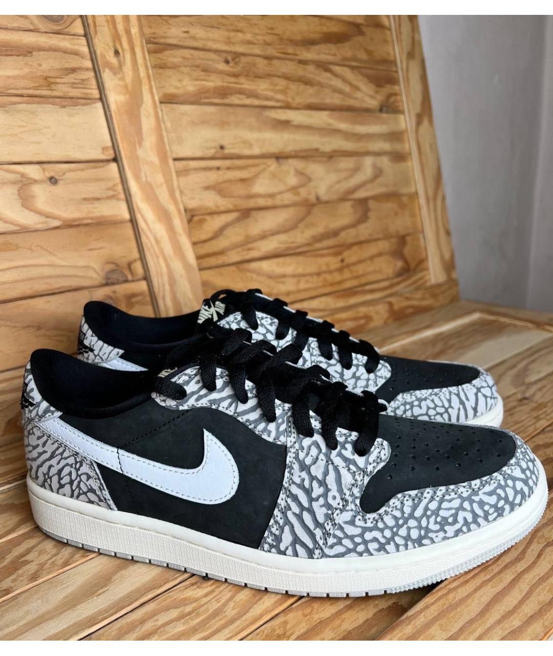 JORDAN Мульти кожаные кроссовки, фото 2