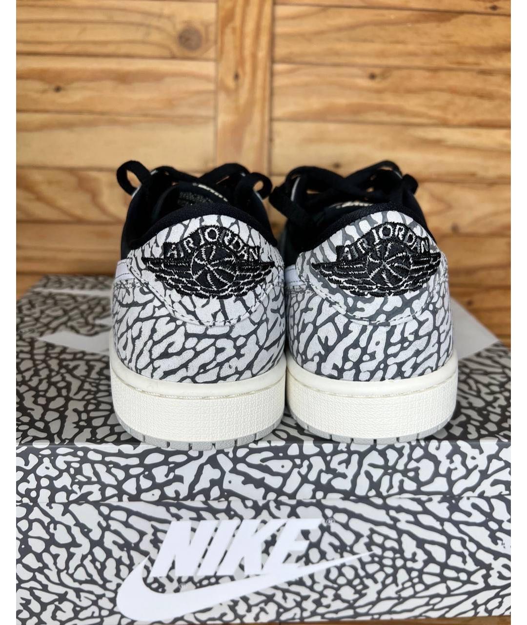 JORDAN Мульти кожаные низкие кроссовки / кеды, фото 4