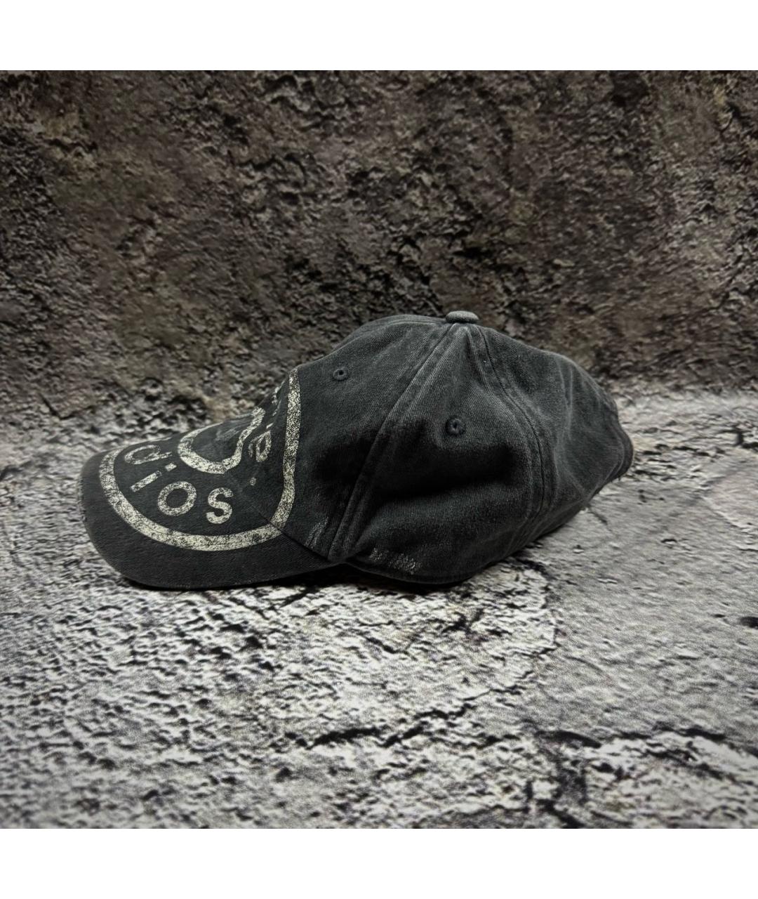 ACNE STUDIOS Серая хлопковая кепка/бейсболка, фото 3