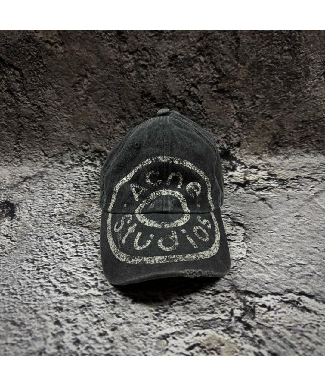 ACNE STUDIOS Серая хлопковая кепка/бейсболка, фото 7