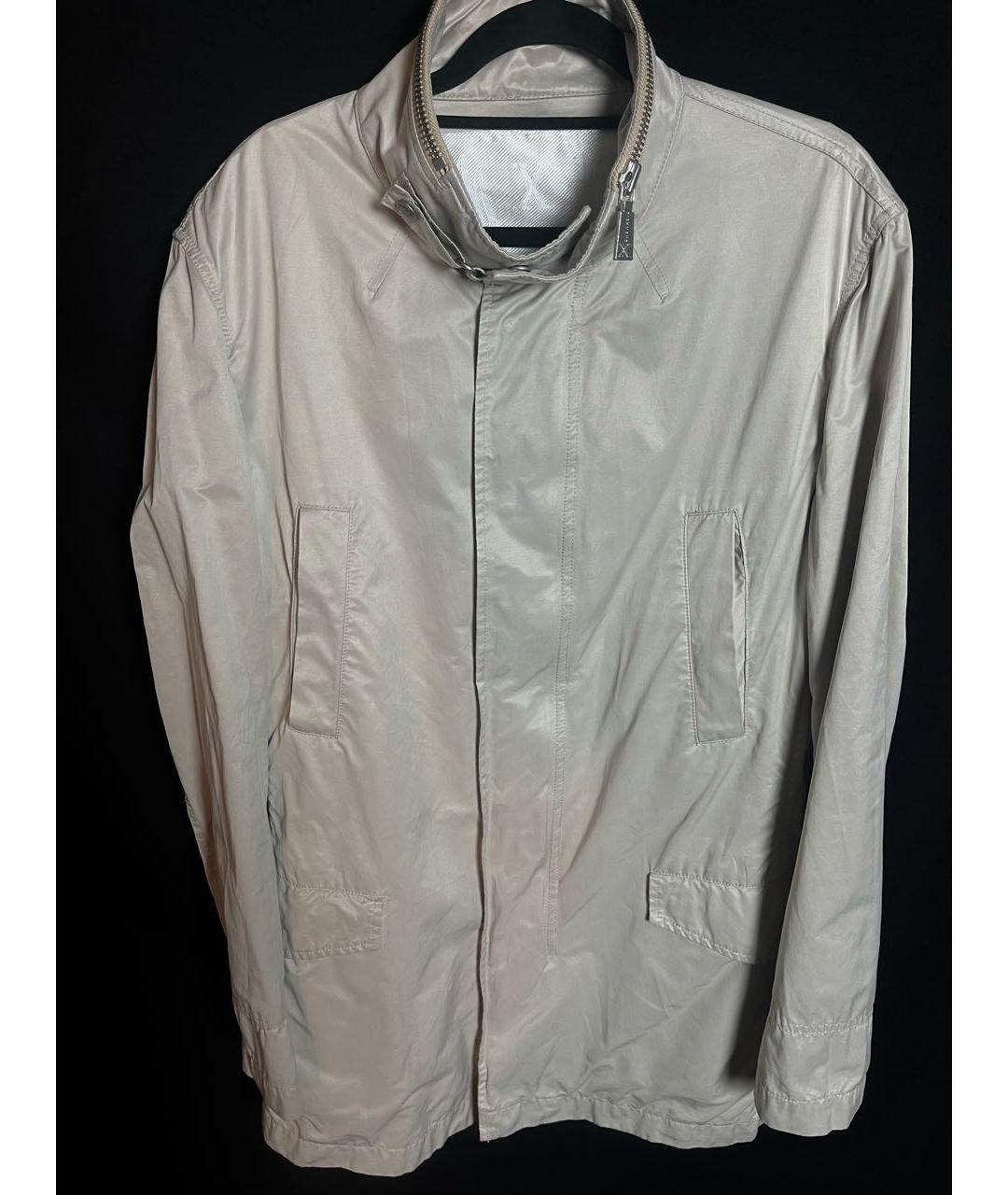 JOHN RICHMOND Бежевая полиамидовая куртка, фото 5