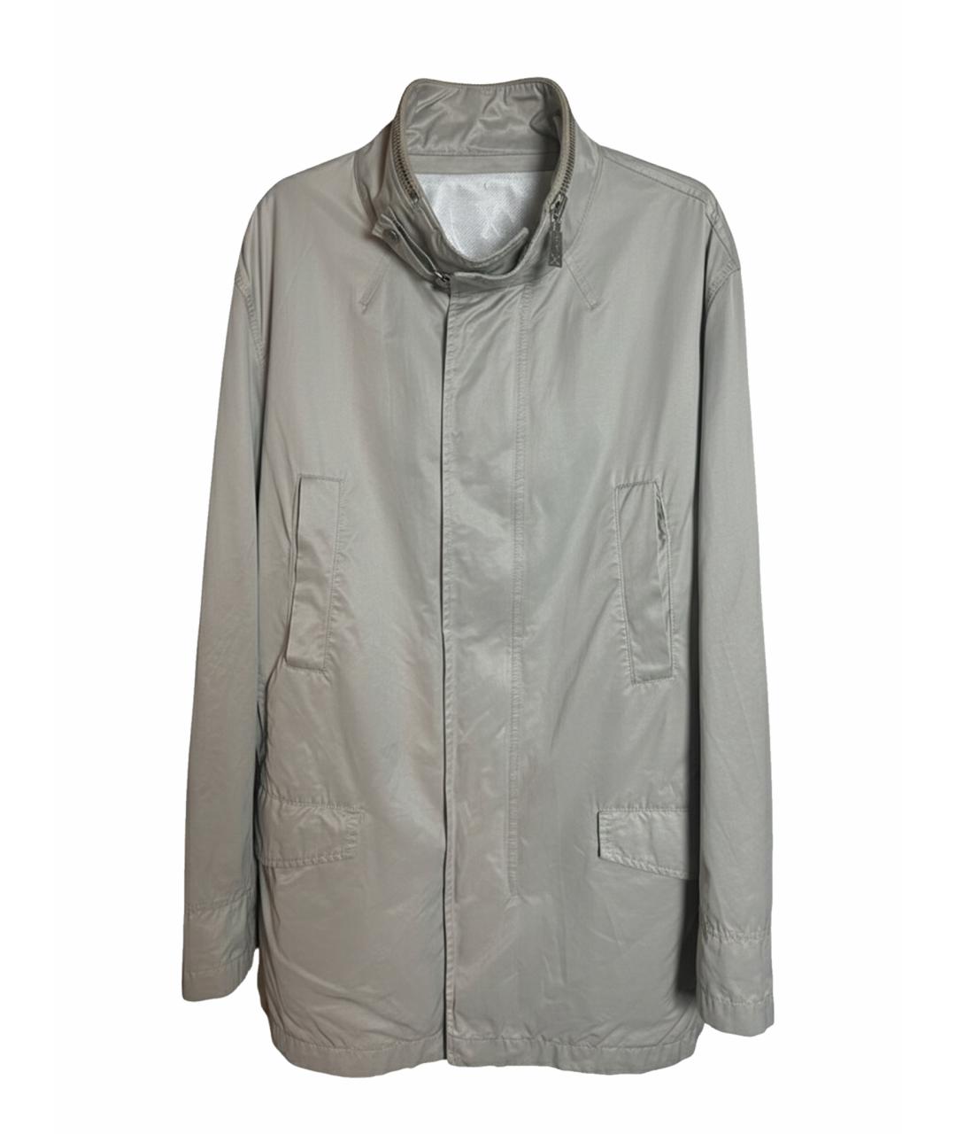 JOHN RICHMOND Бежевая полиамидовая куртка, фото 1