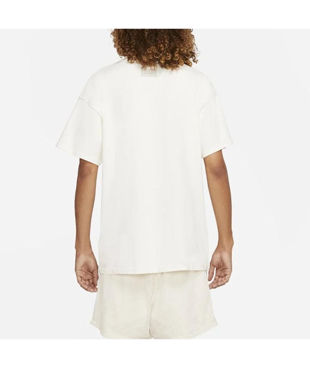 FEAR OF GOD Белая хлопковая футболка, фото 3