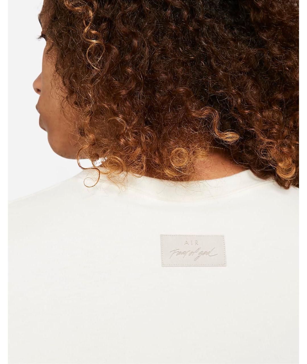 FEAR OF GOD Белая хлопковая футболка, фото 4