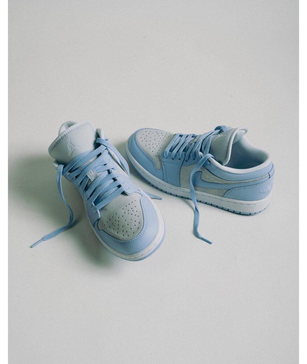 JORDAN Голубые кеды, фото 3