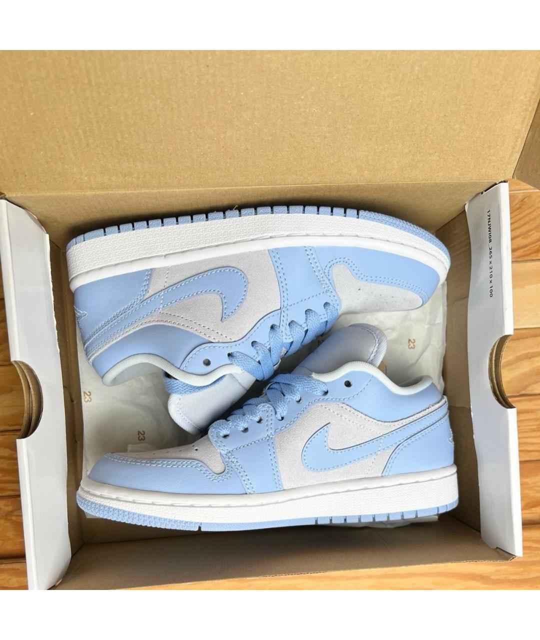 JORDAN Голубые кеды, фото 7