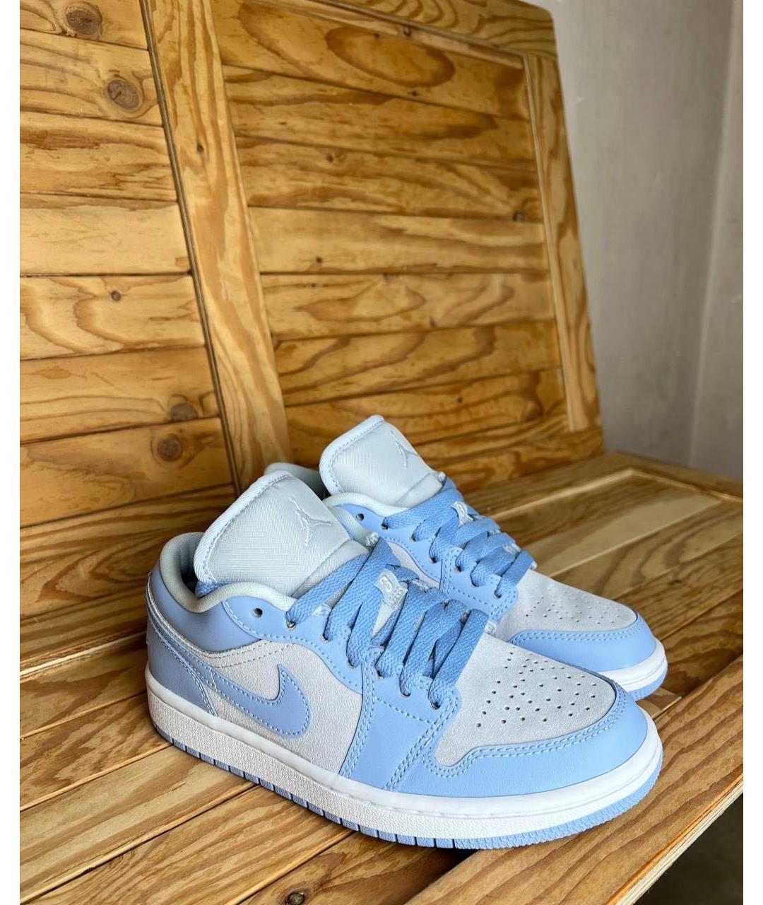 JORDAN Голубые кроссовки, фото 4