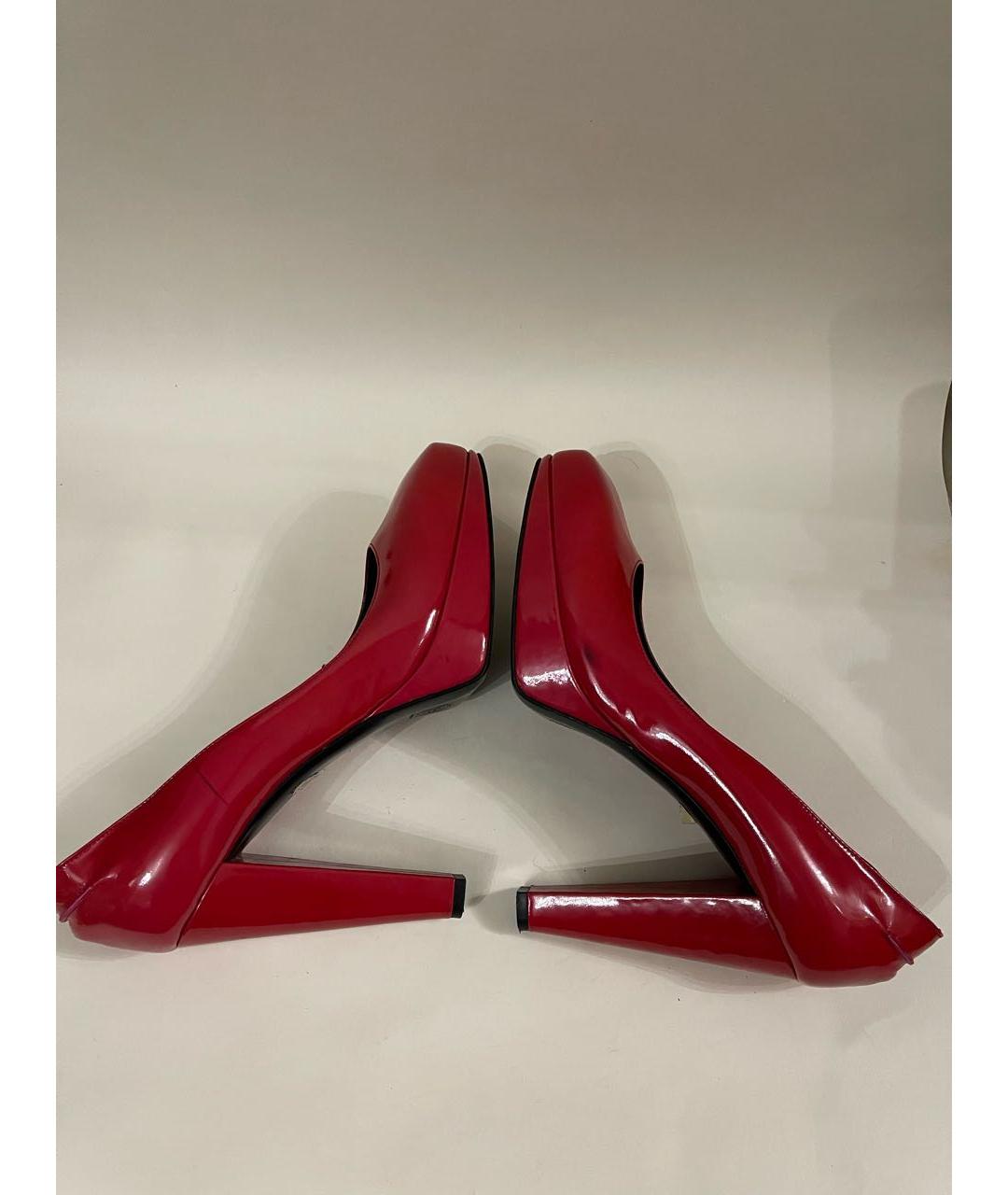 LANVIN Розовые туфли из лакированной кожи, фото 4