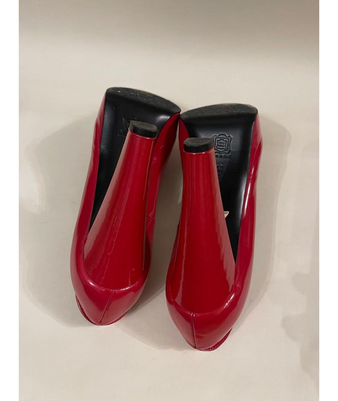 LANVIN Розовые туфли из лакированной кожи, фото 7