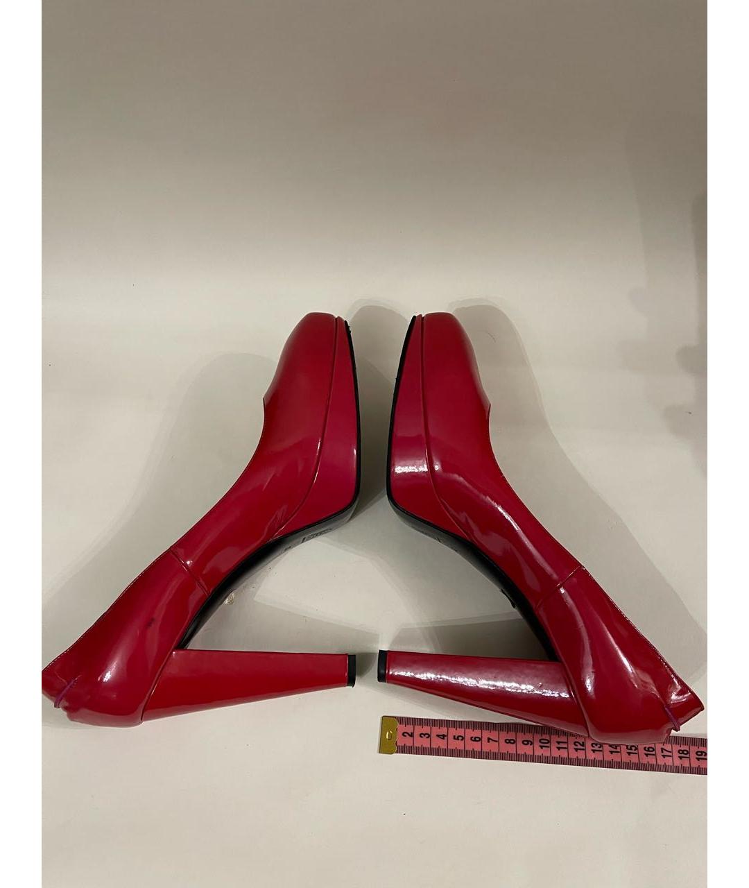 LANVIN Розовые туфли из лакированной кожи, фото 8