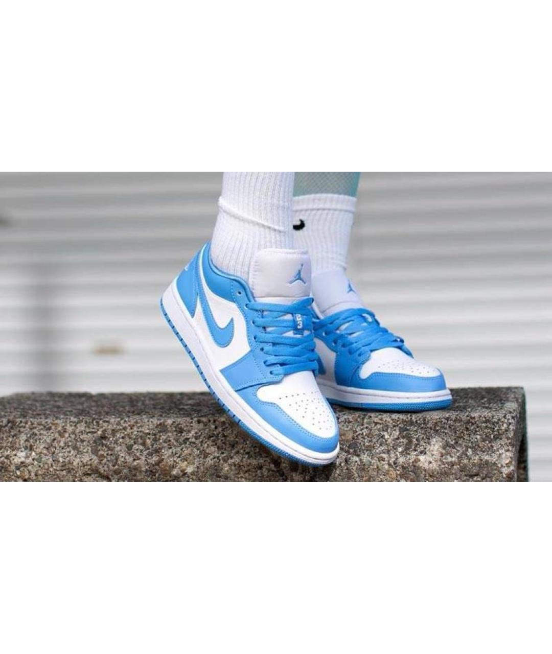 JORDAN Белые низкие кроссовки / кеды, фото 2