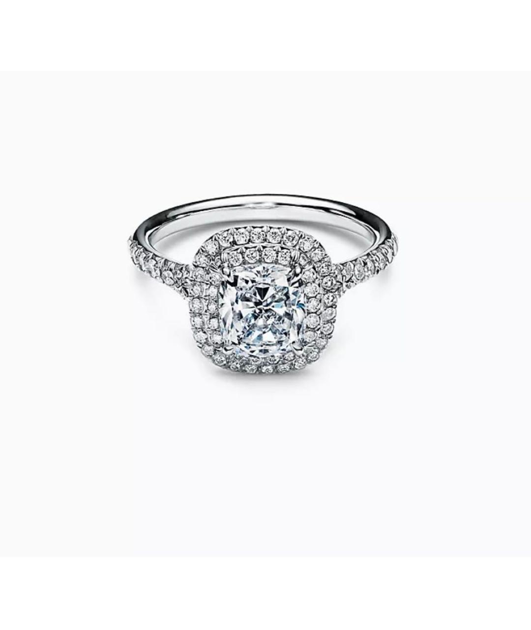TIFFANY&CO Серебряное кольцо из белого золота, фото 5