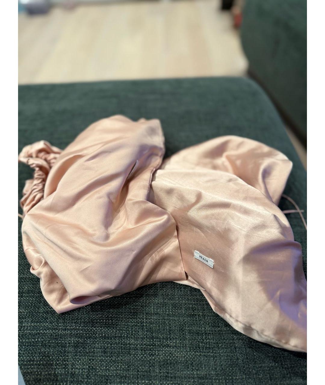 PRADA Красные кожаные босоножки, фото 7