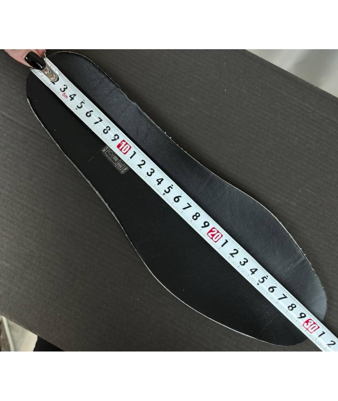 GUCCI Серебряные кожаные высокие кроссовки / кеды, фото 5